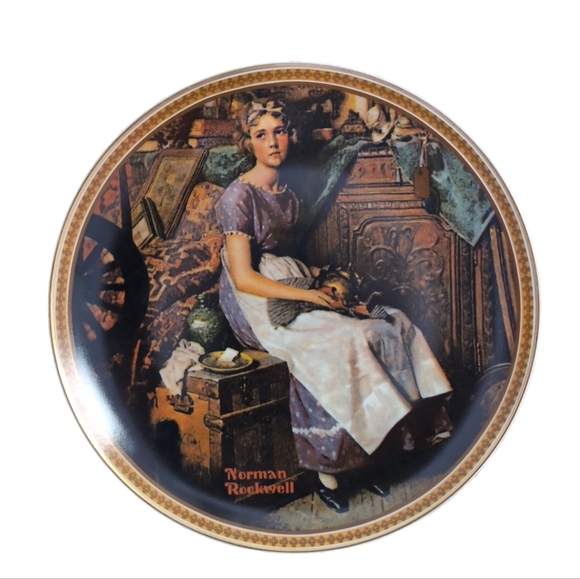 Norman Rockwell Vintage Collectors Plates Rediscovered Women Collection set of 5 - Picture 2 of 11